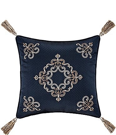 Image of J. Queen New York Giardino Embellished Square Pillow