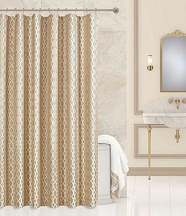Image of J. Queen New York La Boheme Damask Shower Curtain