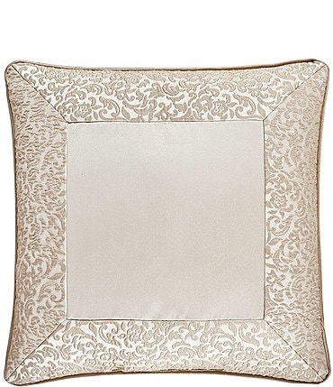 Image of J. Queen New York La Scala Gold 18" Square Pillow
