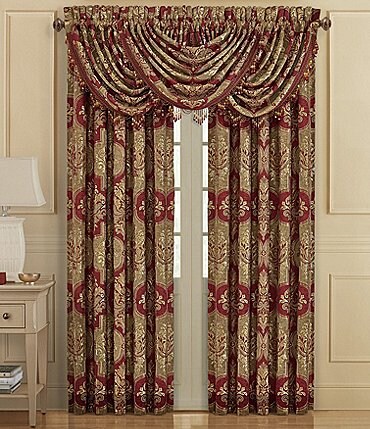 Image of J. Queen New York Maribella Crimson Window Treatments