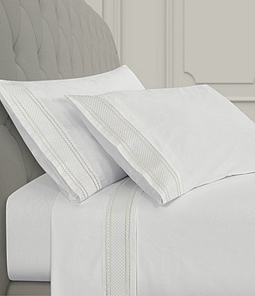 Image of J. Queen New York Monarch Embroidered Sheet Set