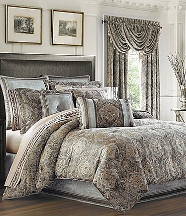 Image of J. Queen New York Provence Damask Chenille Comforter Set