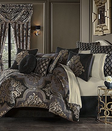 Image of J. Queen New York Savoy  Chenille Damask Comforter Set