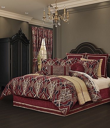 Image of J. Queen New York Sovana Oversized Damask Comforter Set Bedding Collection