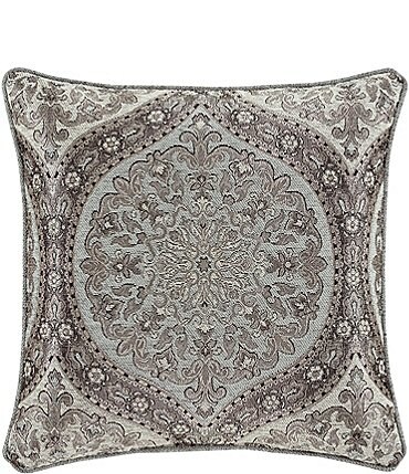 Image of J. Queen New York Tiana  Jacquard Medallion  Square  Pillow