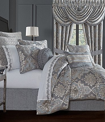 Image of J. Queen New York Woodhaven Damask Pattern Comforter Set