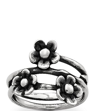 Image of James Avery Budding Vine Sterling Silver Ring