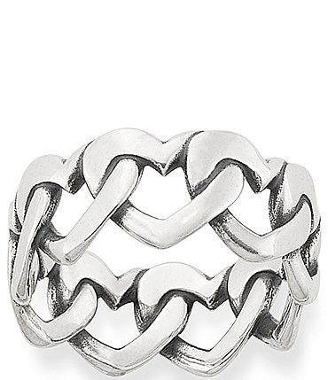Image of James Avery Chain of Hearts Ring