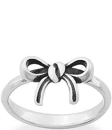Image of James Avery Delicate Bow Band Ring