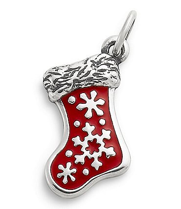 Image of James Avery Enamel Christmas Stocking Charm