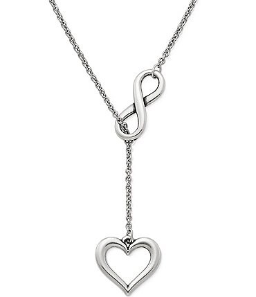 Image of James Avery Infinite Love Sterling Silver Necklace