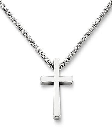 Image of James Avery Petite Latin Cross Pendant Necklace
