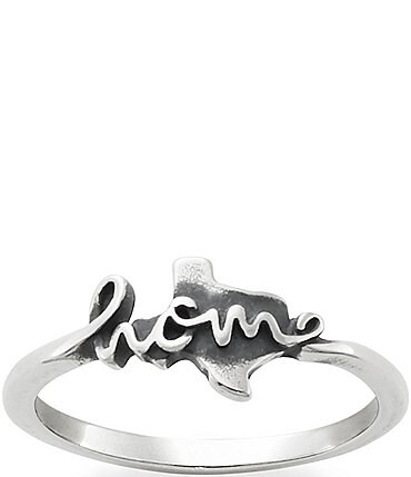 Image of James Avery Texas is "Home" Ring