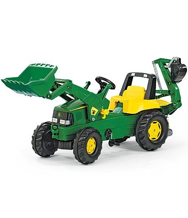 Image of John Deere Pedal Loader with Backhoe