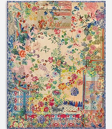 Image of JOHNNY WAS Dreamer Travel Reversible Throw Blanket