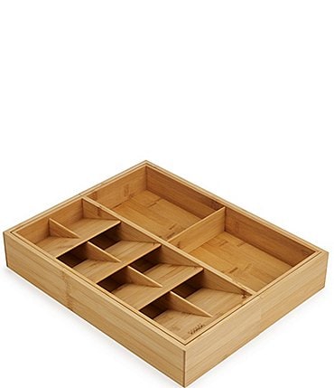 Image of Joseph Joseph Bamboo Expanding Cutlery Utensil & Gadgets Organizer