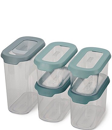 Image of Joseph Joseph CupboardStore™ 5-Piece In-Cupboard Storage Container Set- Blue