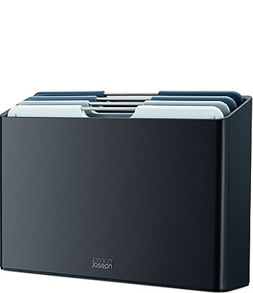 Image of Joseph Joseph Folio™ 4-Piece Chopping Board Set with Storage Case (Regular)- Graphite