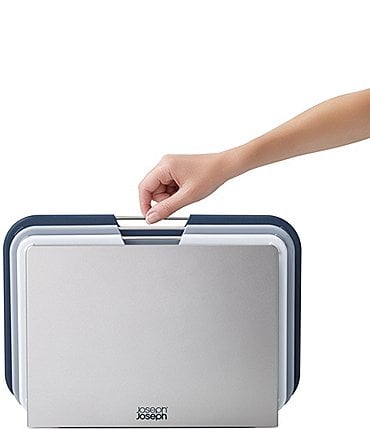 Image of Joseph Joseph Nest™ Boards 3-Piece Chopping Board Set with Storage Stand (Regular)- Grey