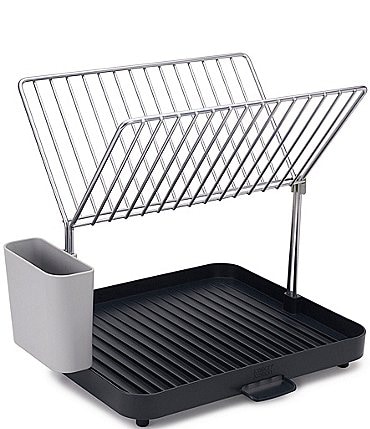 Image of Joseph Joseph Y-rack 2-Tier Dish Drainer - Grey