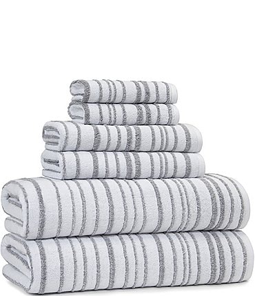 Image of Kassatex Hudson Striped Bath Towel