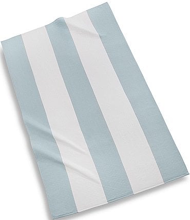 Image of Kassatex Outdoor Collection Block Stripe Cotton Beach Towel