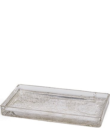 Image of Kassatex Vizcaya Etched Glass Tray