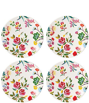 Image of Kate Spade New York  Garden Floral Accent Plate Set of 4