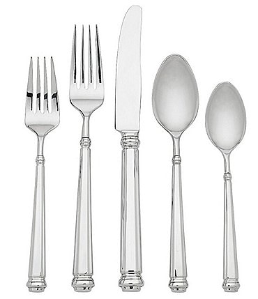 Image of kate spade new york Abington Square Stainless Steel 5-Piece Flatware Set