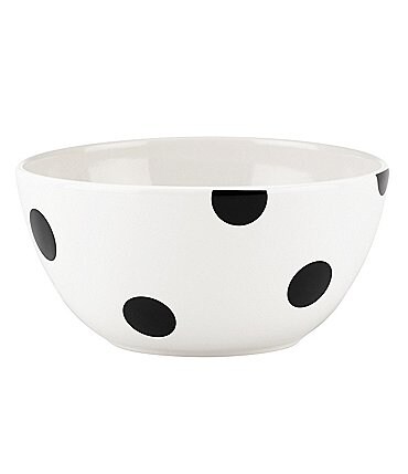 Image of kate spade new york All in Good Taste Deco Dot Stoneware Cereal Bowl