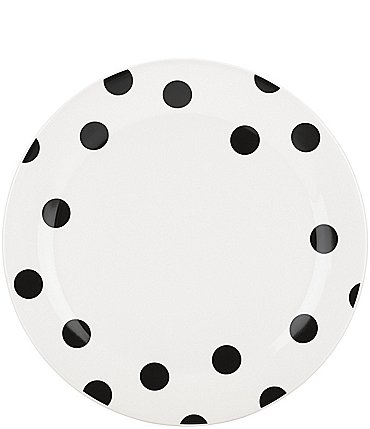 Image of kate spade new york All in Good Taste Deco Dot Stoneware Dinner Plate