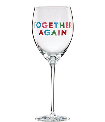 Image of kate spade new york Celebrate Wine Glass