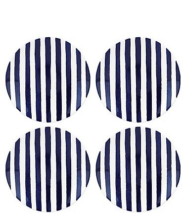 Image of kate spade new york Charlotte Street North in Blue Dinner Plates, Set of 4