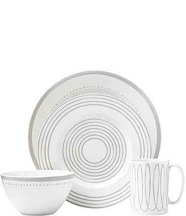 Image of kate spade new york Charlotte Street Porcelain 4-Piece Place Setting