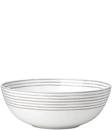 Image of kate spade new york Charlotte Street Striped Porcelain Serving Bowl