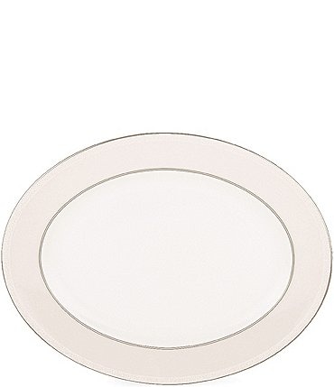Image of kate spade new york Cypress Point Striped Oval Platter