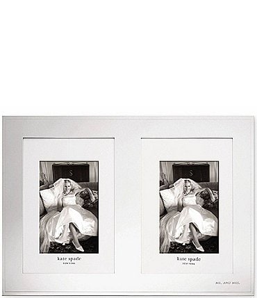 Image of kate spade new york Darling Point Double Wedding Invitation/Photo Picture Frame