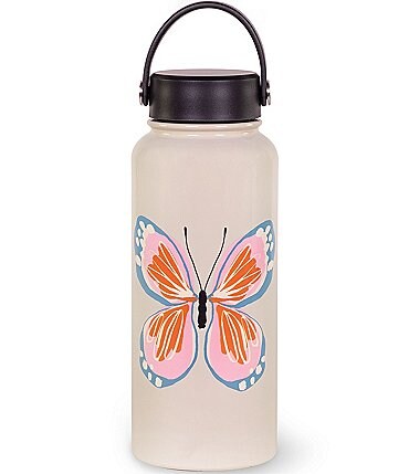 Image of kate spade new york Garden Butterfly Stainless Steel XL Water Bottle