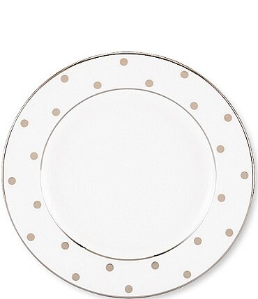 Image of kate spade new york Larabee Road Platinum China 6" Bread and Butter Plate