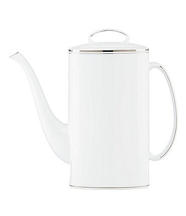 Image of kate spade new york Library Lane Platinum Coffeepot