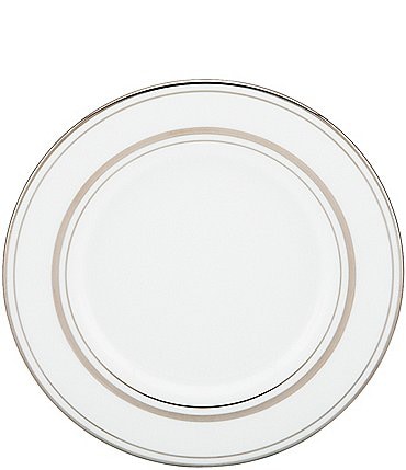 Image of kate spade new york Library Lane Platinum Saucer