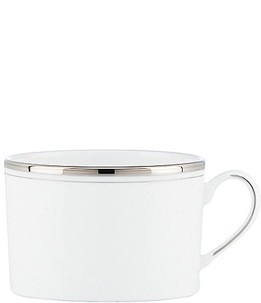 Image of kate spade new york Library Lane Platinum-Striped Cup