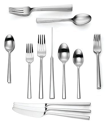 Image of kate spade new york Malmo Satin Stainless Steel 20-Piece Flatware Set, Service for 4