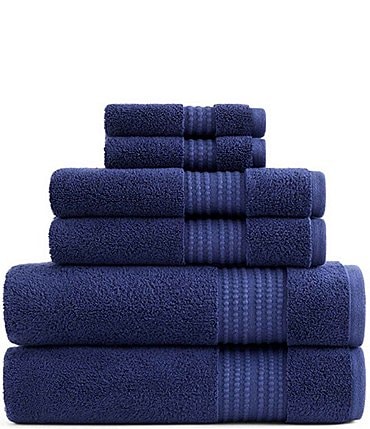 Image of kate spade new york Solid Dot Dobby Zero Twist Cotton Bath Towels