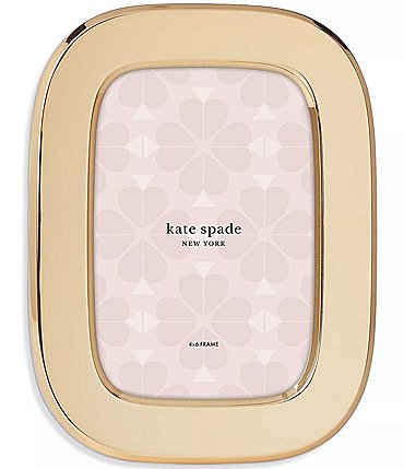 Image of kate spade new york South Street 4x6 Oval Picture Frame
