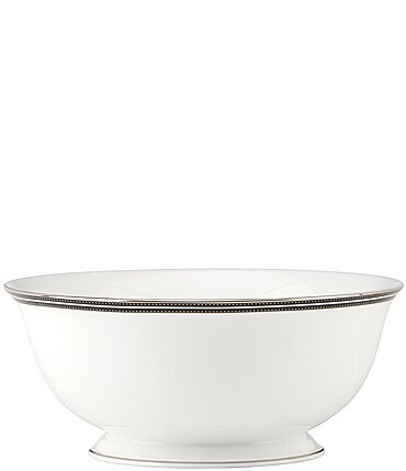 Image of kate spade new york Union Street Striped & Dotted Serving Bowl