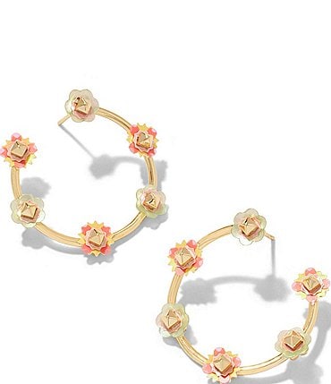 Image of Kendra Scott Deliah Open Frame Drop Earrings
