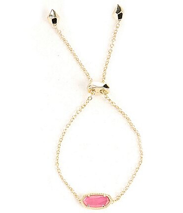 Image of Kendra Scott Elaina Gold Adjustable Chain Bracelet