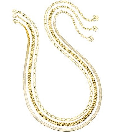 Image of Kendra Scott Layering Chain Necklace Set