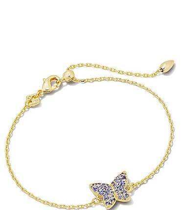 Image of Kendra Scott Lillia Crystal Delicate Chain Bracelet